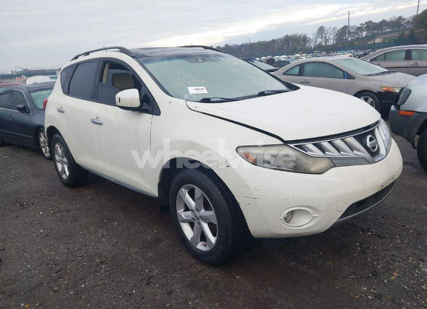 2010 Nissan Murano SL (VIN JN8AZ1MW8AW117567) main photo