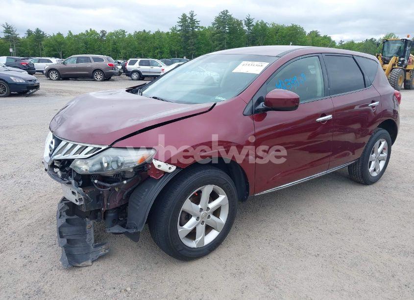 Photo 2 of 2010 Nissan Murano S (VIN JN8AZ1MW8AW140427)