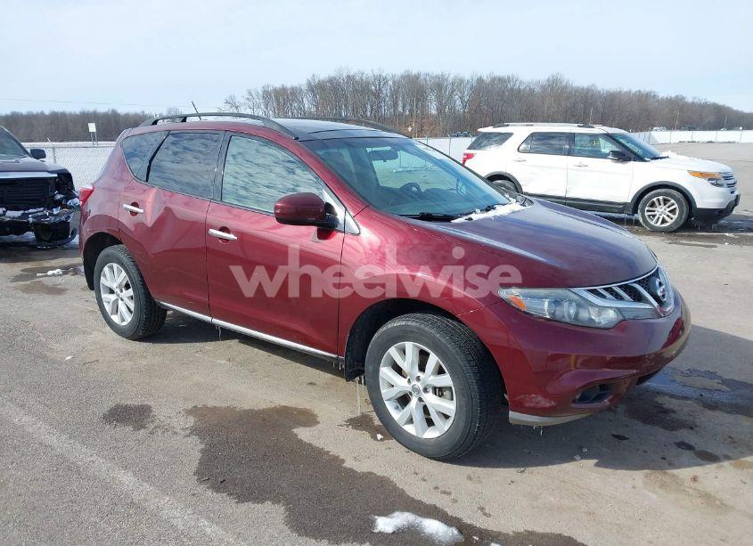 2011 Nissan Murano SV (VIN JN8AZ1MW8BW164549) main photo