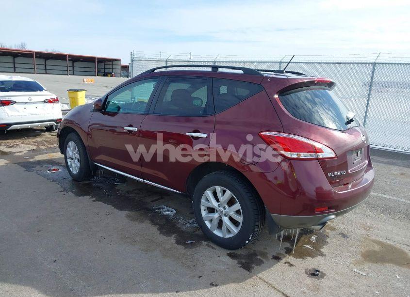 Photo 3 of 2011 Nissan Murano SV (VIN JN8AZ1MW8BW164549)