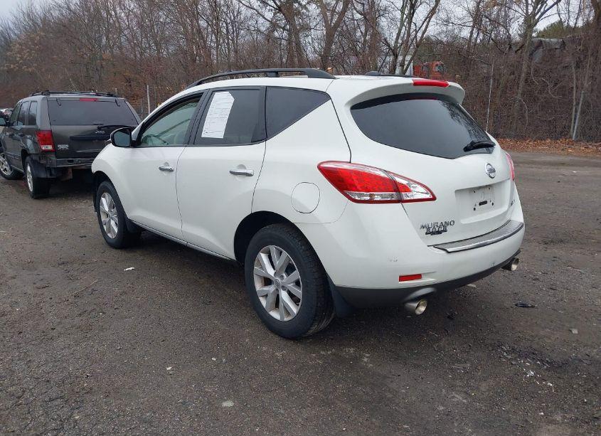 Photo 2 of 2011 Nissan Murano SL (VIN JN8AZ1MW8BW172635)
