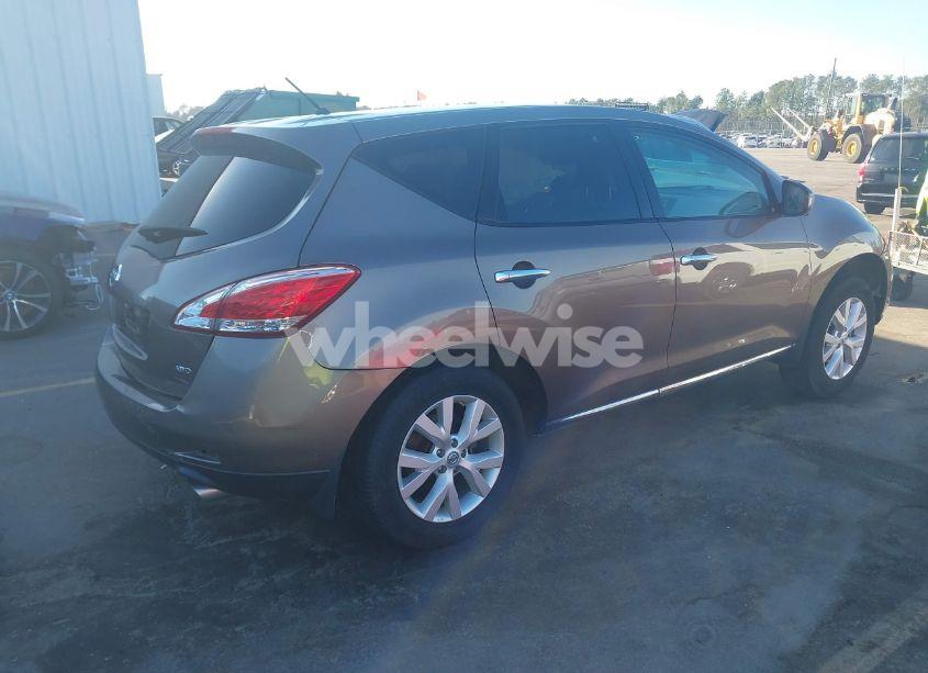 Photo 4 of 2012 Nissan Murano S (VIN JN8AZ1MW8CW200399)