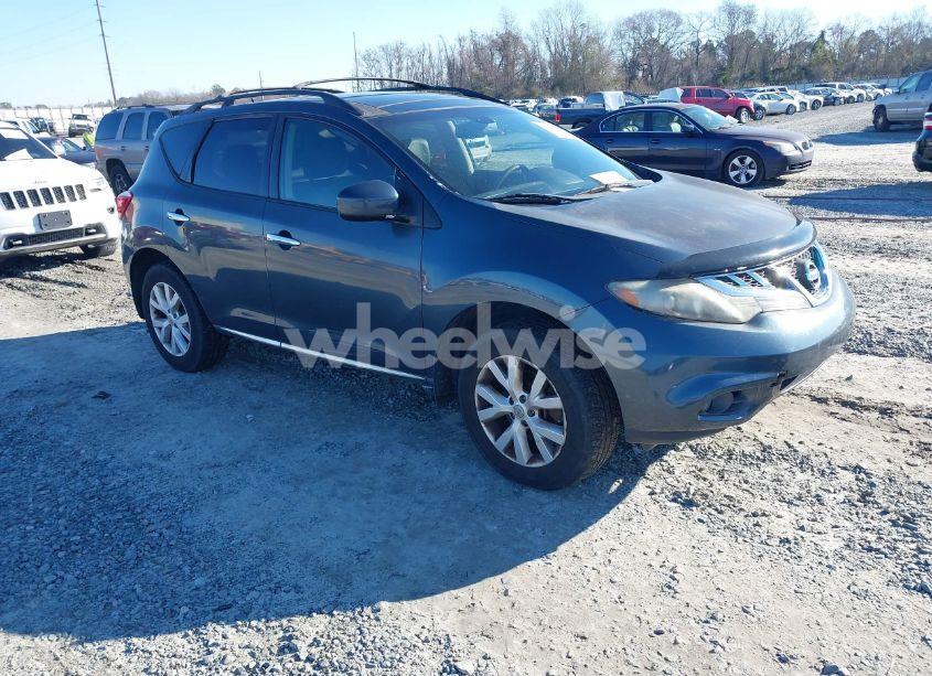 2012 Nissan Murano SL (VIN JN8AZ1MW8CW216604) main photo