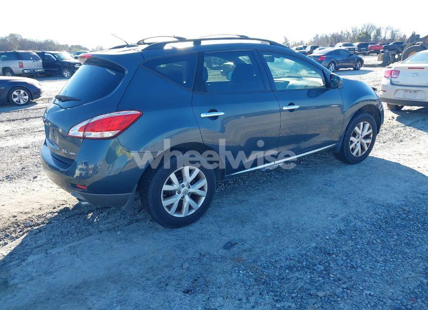 Photo 3 of 2012 Nissan Murano SL (VIN JN8AZ1MW8CW216604)