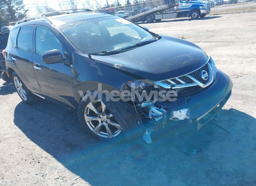 2012 Nissan Murano LE (VIN JN8AZ1MW8CW220006) main photo