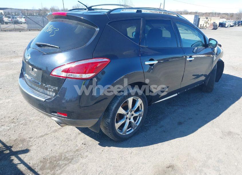 Photo 2 of 2012 Nissan Murano LE (VIN JN8AZ1MW8CW220006)