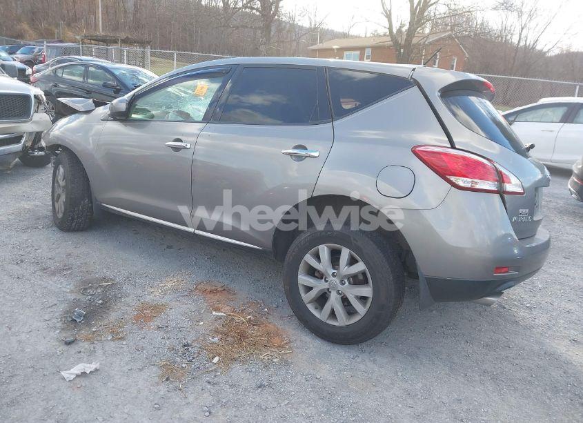 2012 Nissan Murano S (VIN JN8AZ1MW8CW224377) main photo