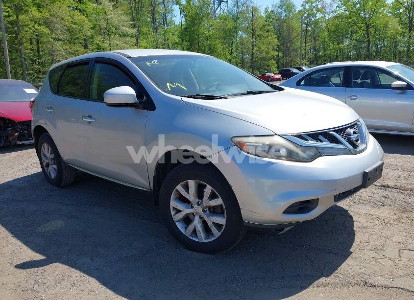 2012 Nissan Murano S (VIN JN8AZ1MW8CW227408) main photo