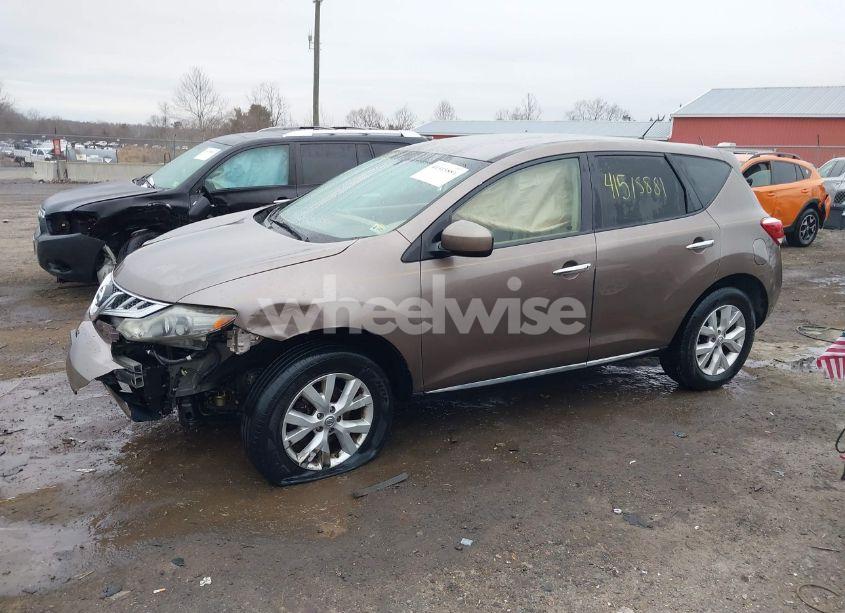 Photo 3 of 2012 Nissan Murano S (VIN JN8AZ1MW8CW229014)