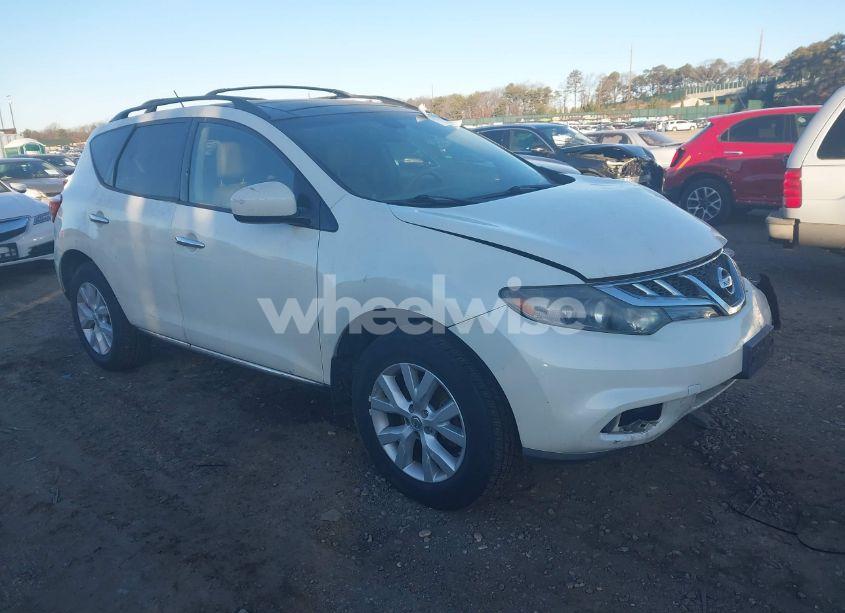 2012 Nissan Murano SL (VIN JN8AZ1MW8CW238800) main photo