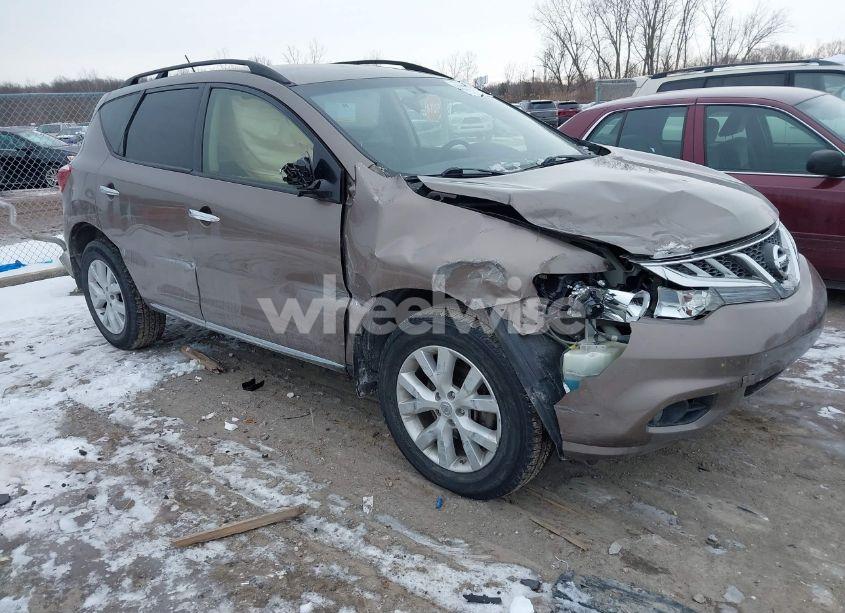 2013 Nissan Murano SV (VIN JN8AZ1MW8DW300214) main photo