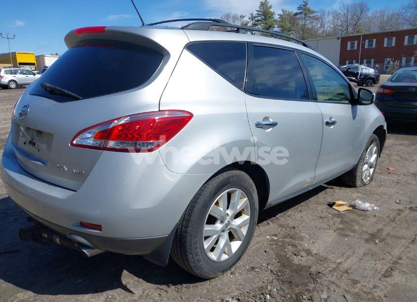 Photo 4 of 2013 Nissan Murano SV (VIN JN8AZ1MW8DW306434)