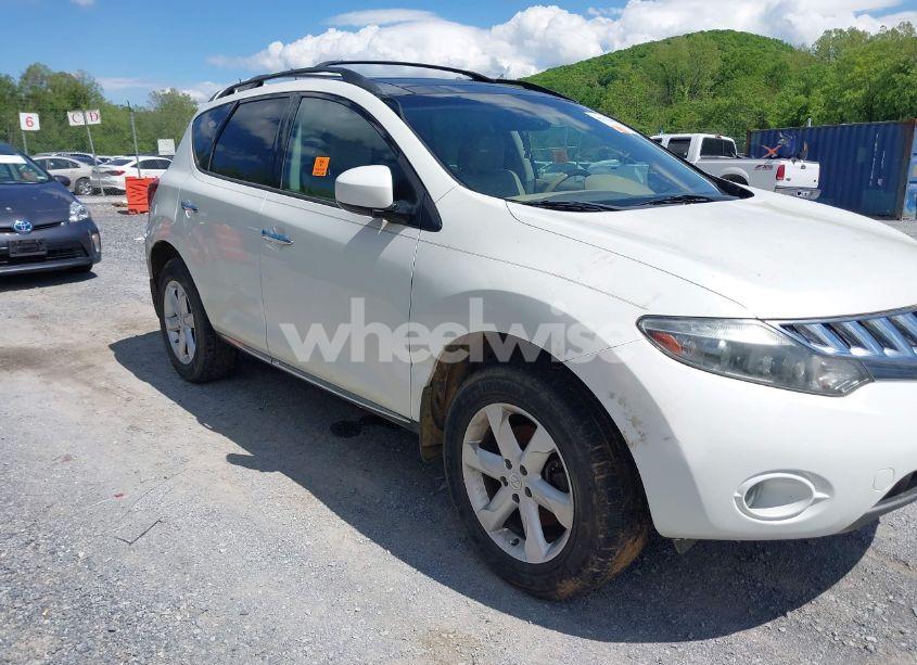 2010 Nissan Murano SL (VIN JN8AZ1MW9AW116301) main photo