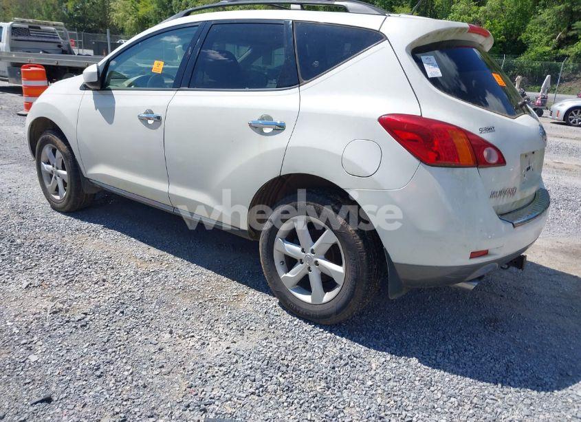 Photo 3 of 2010 Nissan Murano SL (VIN JN8AZ1MW9AW116301)