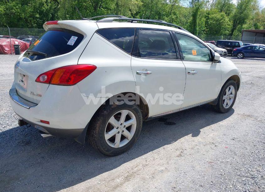 Photo 4 of 2010 Nissan Murano SL (VIN JN8AZ1MW9AW116301)
