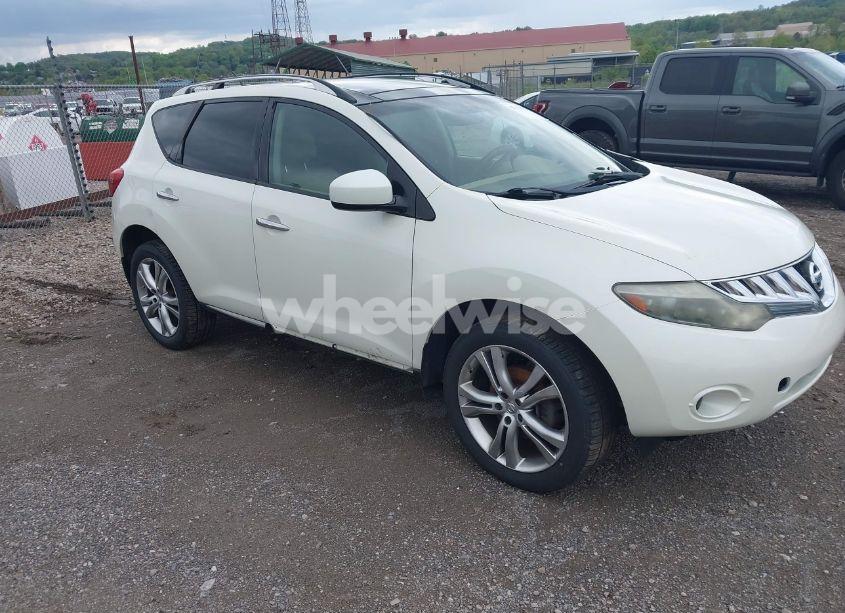 2010 Nissan Murano LE (VIN JN8AZ1MW9AW117755) main photo