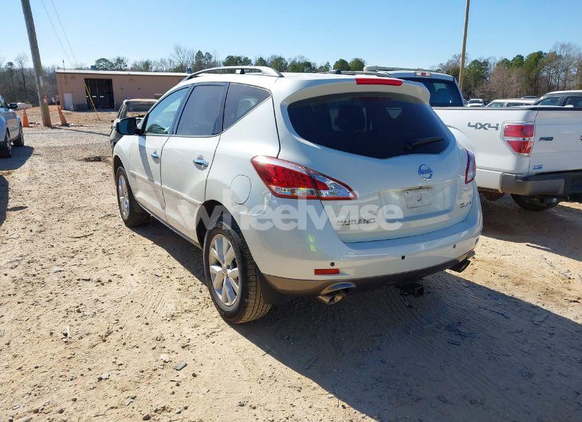 Photo 3 of 2011 Nissan Murano SL (VIN JN8AZ1MW9BW153155)