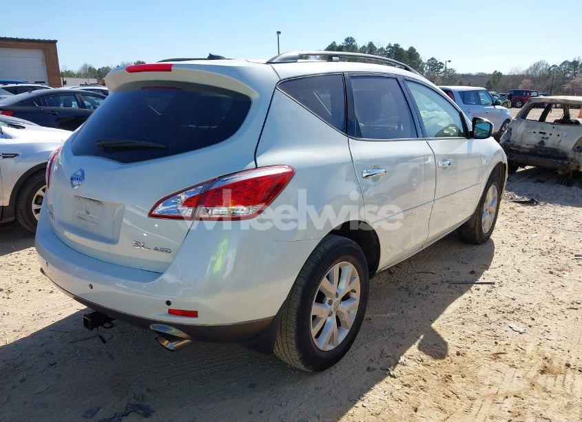 Photo 4 of 2011 Nissan Murano SL (VIN JN8AZ1MW9BW153155)