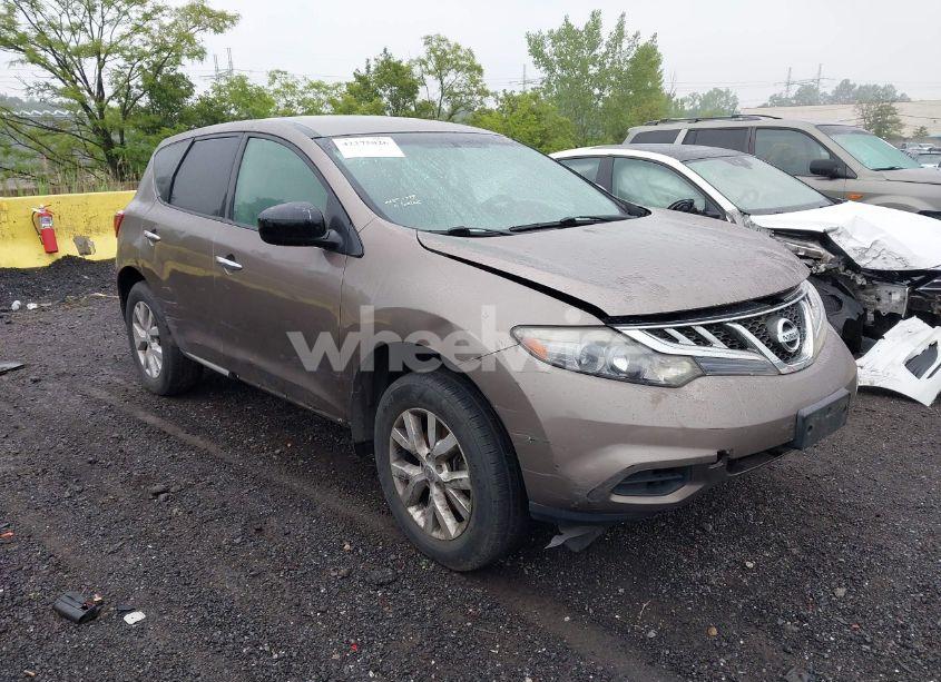 2011 Nissan Murano S (VIN JN8AZ1MW9BW159568) main photo