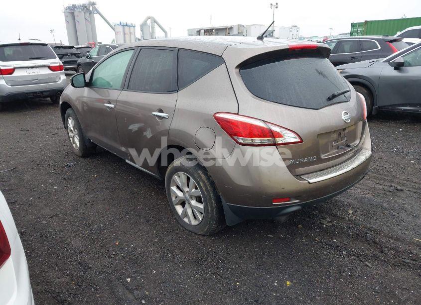 Photo 3 of 2011 Nissan Murano S (VIN JN8AZ1MW9BW159568)