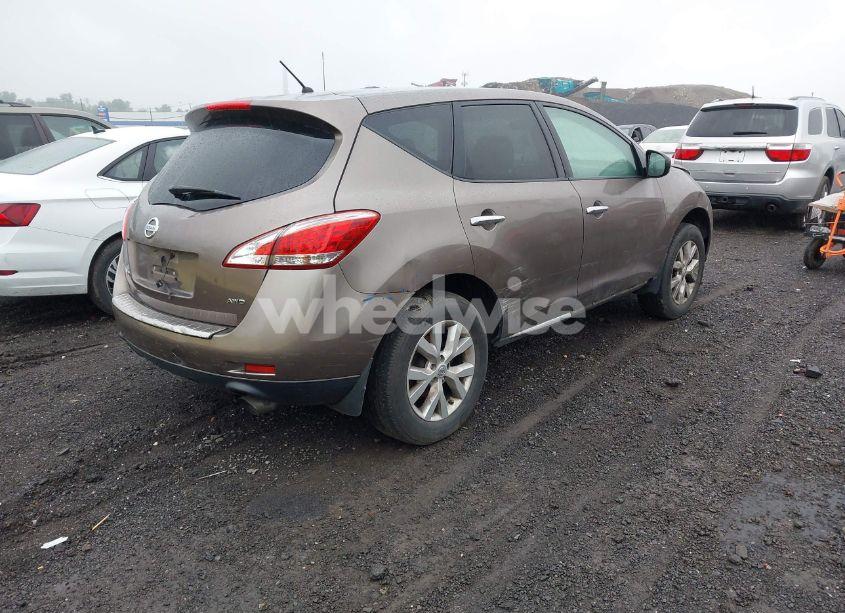 Photo 4 of 2011 Nissan Murano S (VIN JN8AZ1MW9BW159568)