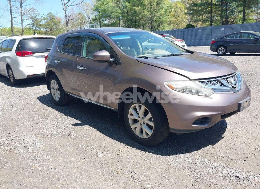 2011 Nissan Murano S (VIN JN8AZ1MW9BW161174) main photo