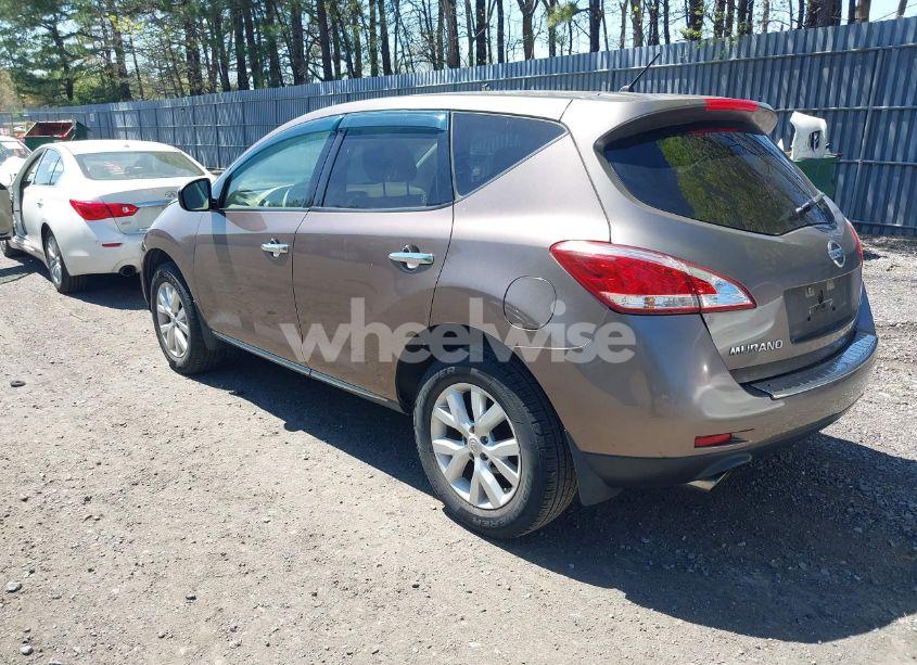 Photo 3 of 2011 Nissan Murano S (VIN JN8AZ1MW9BW161174)