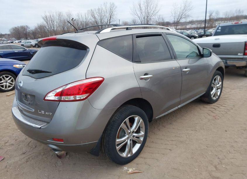2011 Nissan Murano LE (VIN JN8AZ1MW9BW162163) main photo