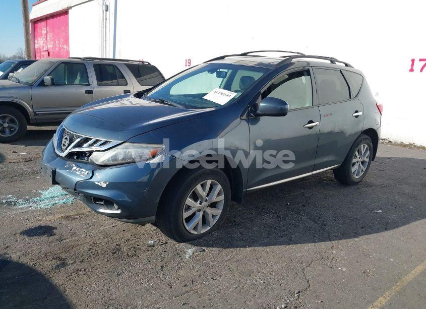 Photo 2 of 2011 Nissan Murano SL (VIN JN8AZ1MW9BW165368)