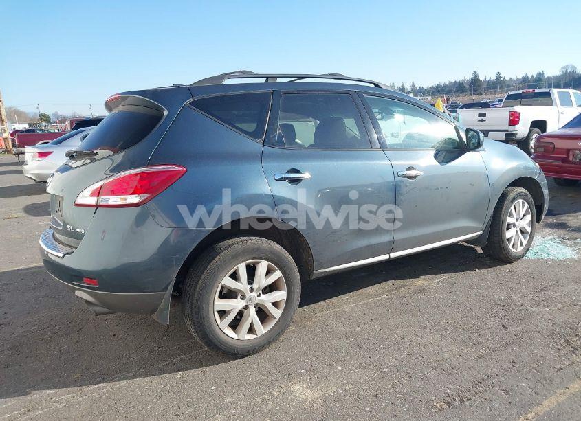 Photo 4 of 2011 Nissan Murano SL (VIN JN8AZ1MW9BW165368)