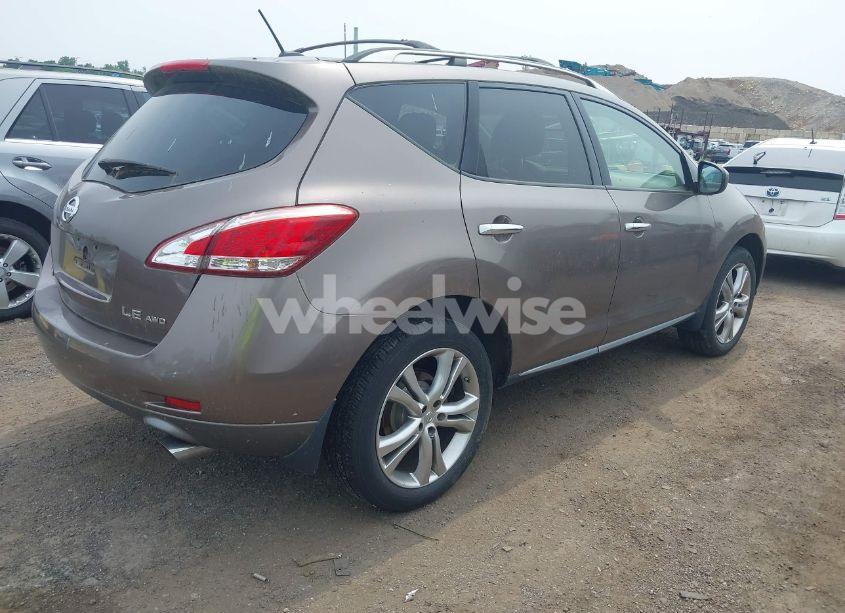 Photo 4 of 2011 Nissan Murano LE (VIN JN8AZ1MW9BW165564)