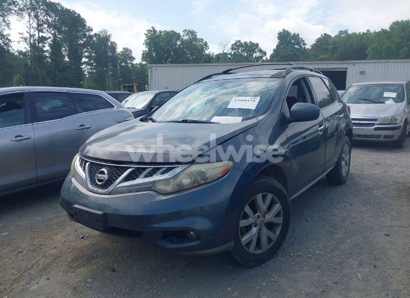 Photo 2 of 2011 Nissan Murano SV (VIN JN8AZ1MW9BW175107)