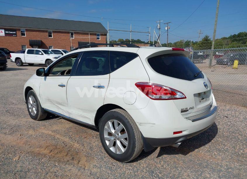2011 Nissan Murano SL (VIN JN8AZ1MW9BW176189) main photo