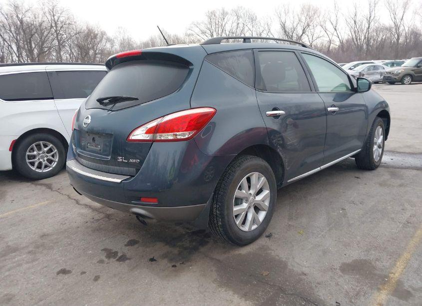 2011 Nissan Murano SL (VIN JN8AZ1MW9BW178749) main photo