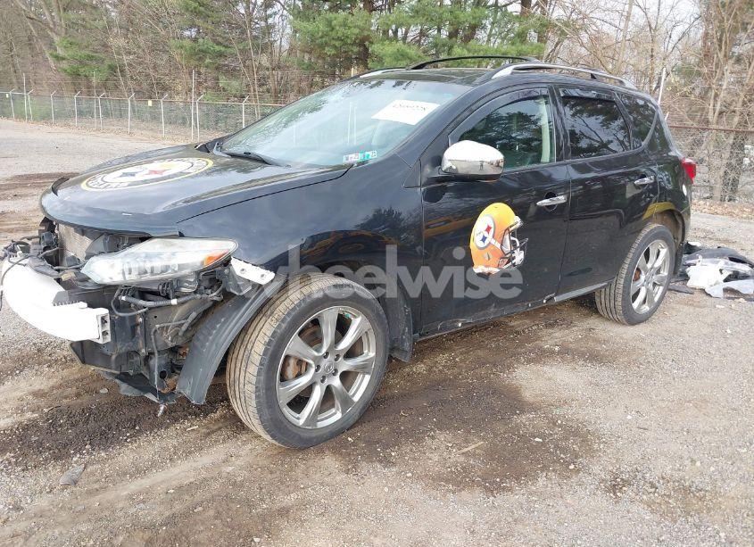2012 Nissan Murano LE (VIN JN8AZ1MW9CW201545) main photo