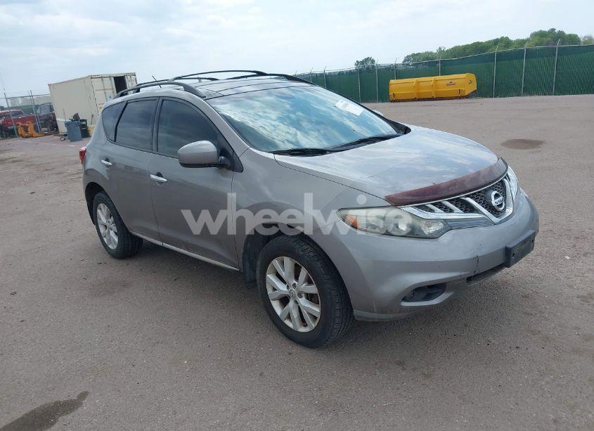 2012 Nissan Murano SL (VIN JN8AZ1MW9CW206857) main photo