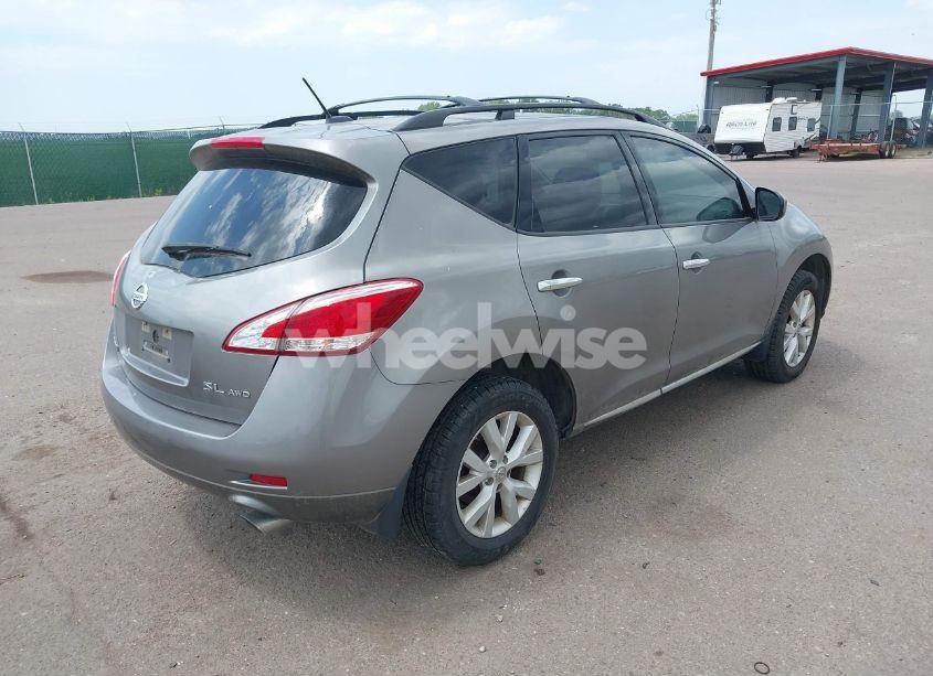 Photo 4 of 2012 Nissan Murano SL (VIN JN8AZ1MW9CW206857)