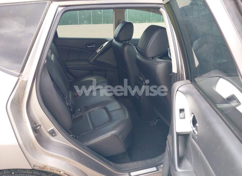 Photo 8 of 2012 Nissan Murano SL (VIN JN8AZ1MW9CW206857)