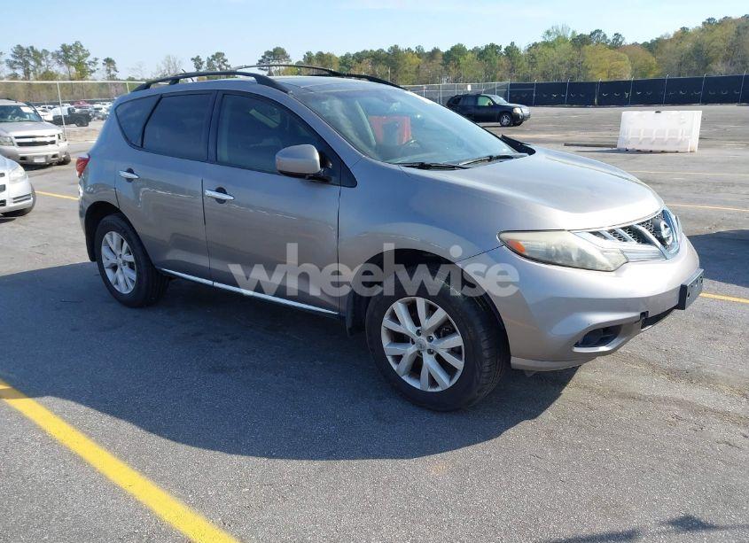 2012 Nissan Murano SL (VIN JN8AZ1MW9CW209533) main photo
