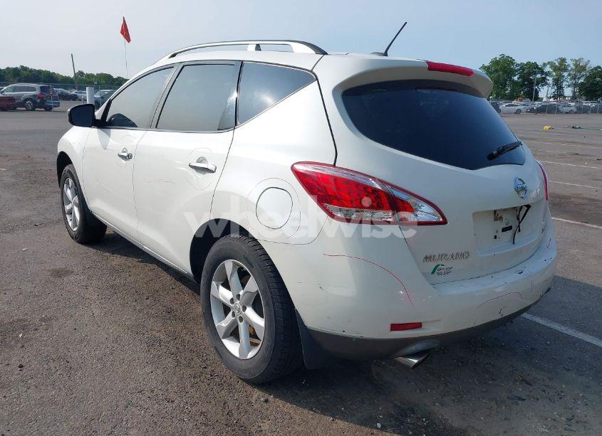 Photo 3 of 2012 Nissan Murano SL (VIN JN8AZ1MW9CW211492)