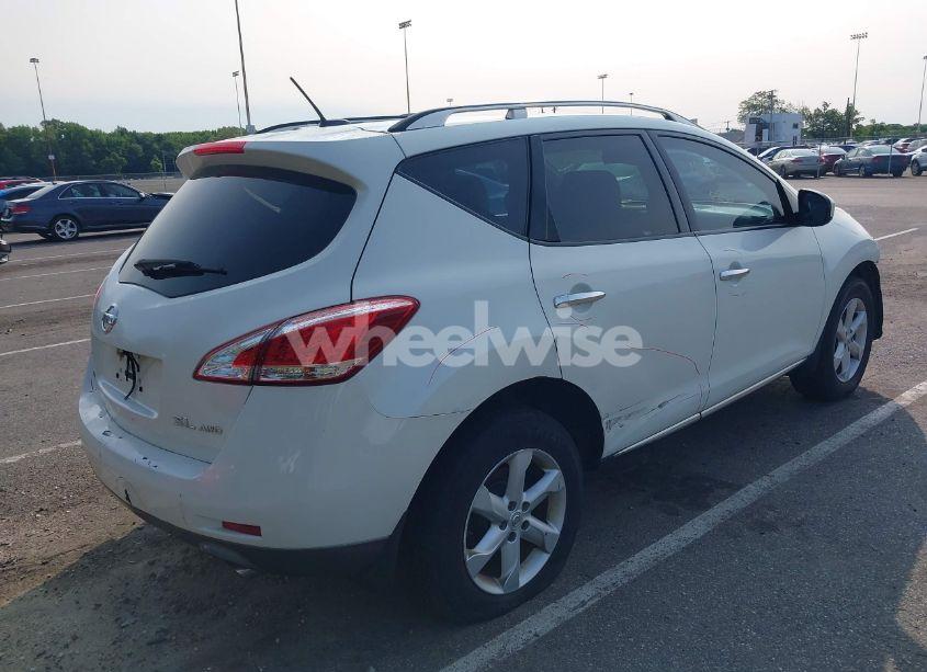 Photo 4 of 2012 Nissan Murano SL (VIN JN8AZ1MW9CW211492)