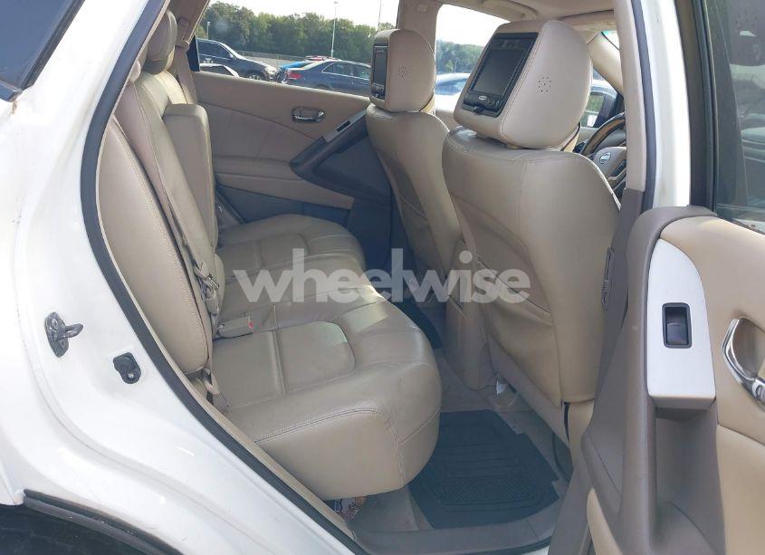 Photo 8 of 2012 Nissan Murano SL (VIN JN8AZ1MW9CW211492)