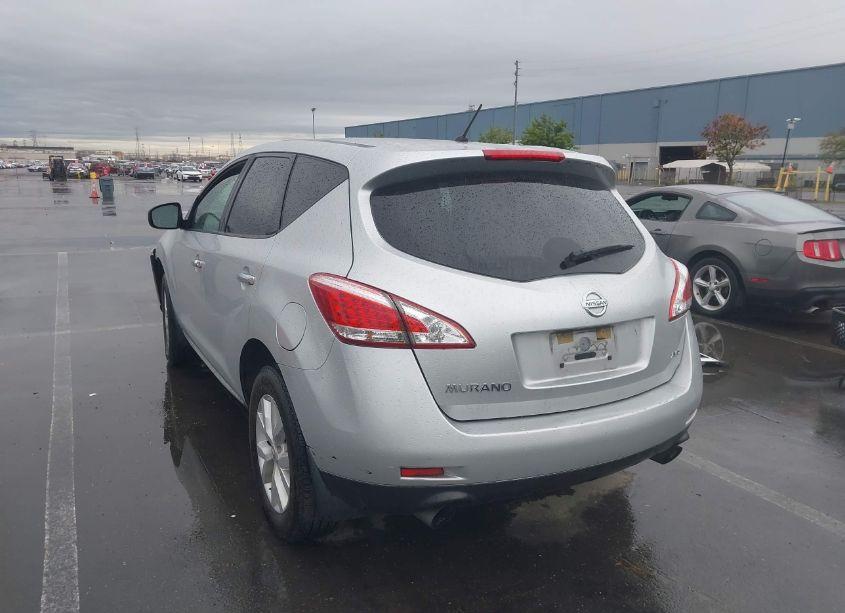 Photo 2 of 2012 Nissan Murano S (VIN JN8AZ1MW9CW217275)