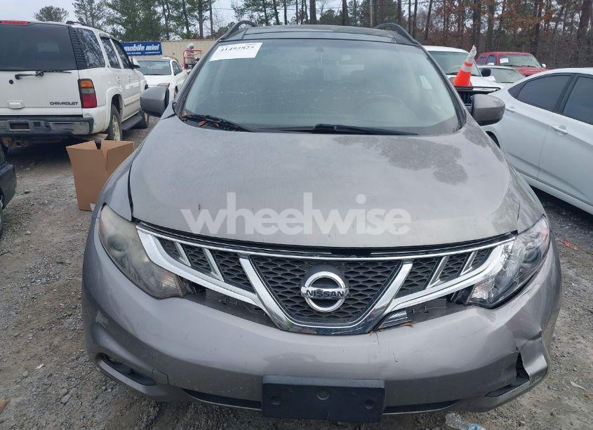 Photo 4 of 2012 Nissan Murano SV (VIN JN8AZ1MW9CW220533)