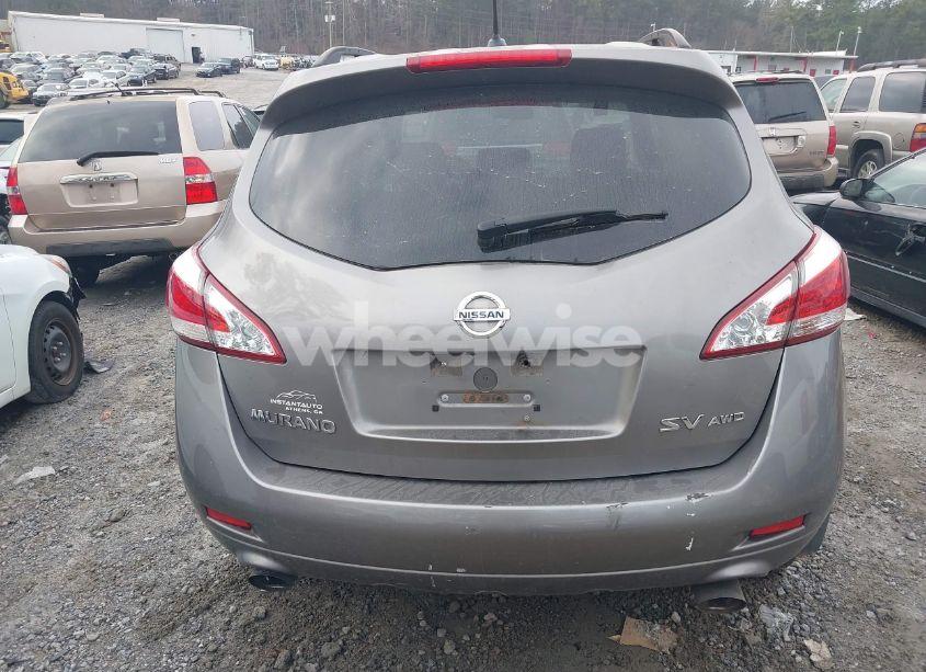 Photo 5 of 2012 Nissan Murano SV (VIN JN8AZ1MW9CW220533)