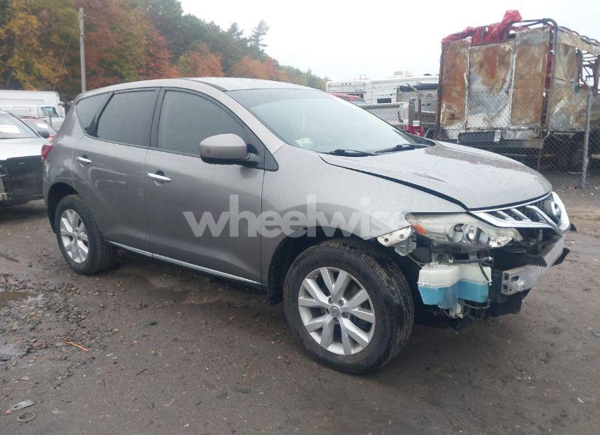 2012 Nissan Murano S (VIN JN8AZ1MW9CW226610) main photo