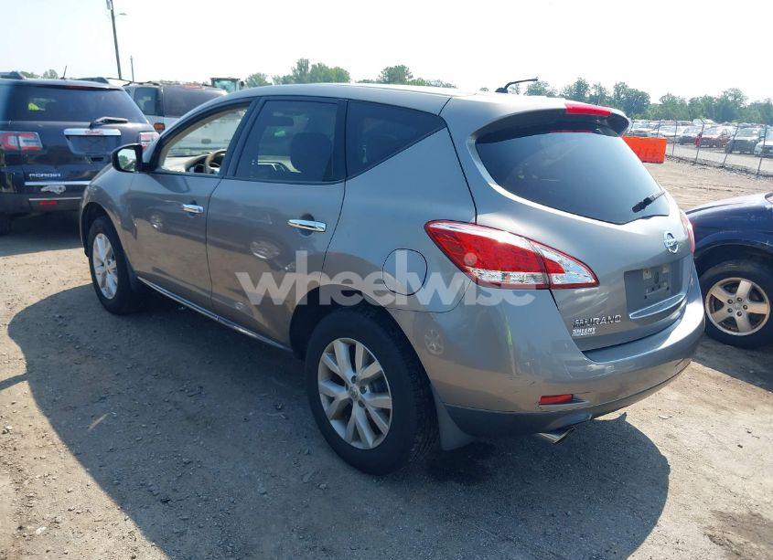 Photo 3 of 2012 Nissan Murano S (VIN JN8AZ1MW9CW234416)