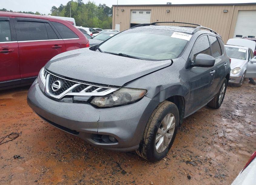 Photo 2 of 2013 Nissan Murano SL (VIN JN8AZ1MW9DW301243)