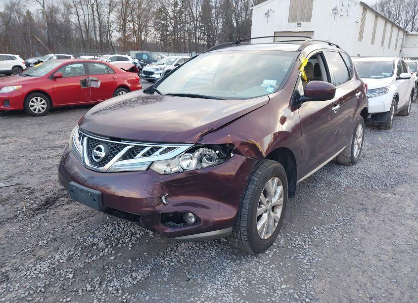 Photo 3 of 2013 Nissan Murano SV (VIN JN8AZ1MW9DW310489)