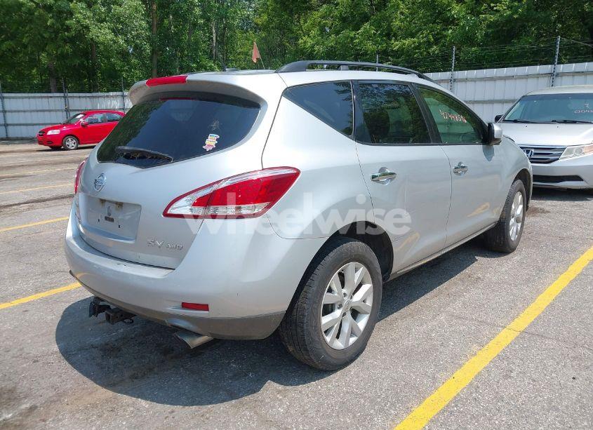 Photo 4 of 2013 Nissan Murano SV (VIN JN8AZ1MW9DW318446)